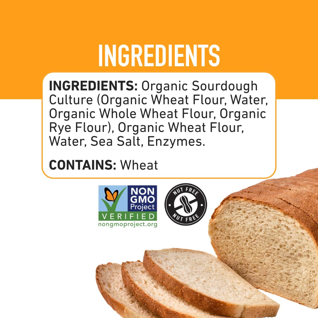 Organic Super Sour Sourdough Sandwich Bread - Image 5