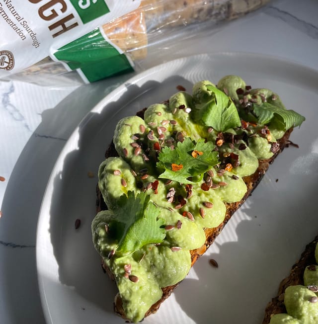 Fiber Friendly Avocado Toast