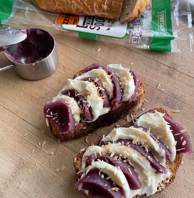 Ube Latte Toast