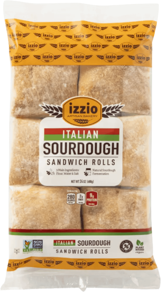 Artisan Italian Sourdough Sandwich Rolls