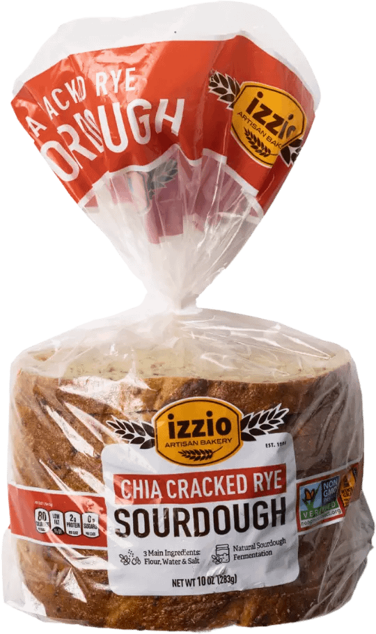 Chia Cracked Rye Half Loaf